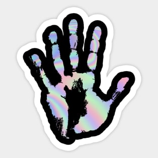 Roswell Hand Sticker